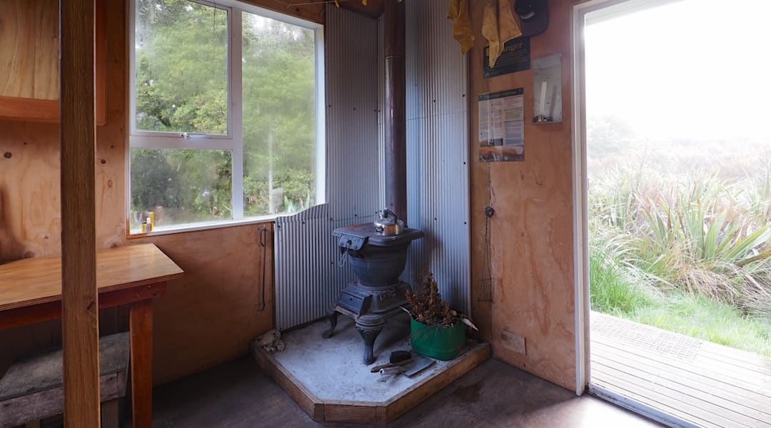 Mt Curtis Hut interior