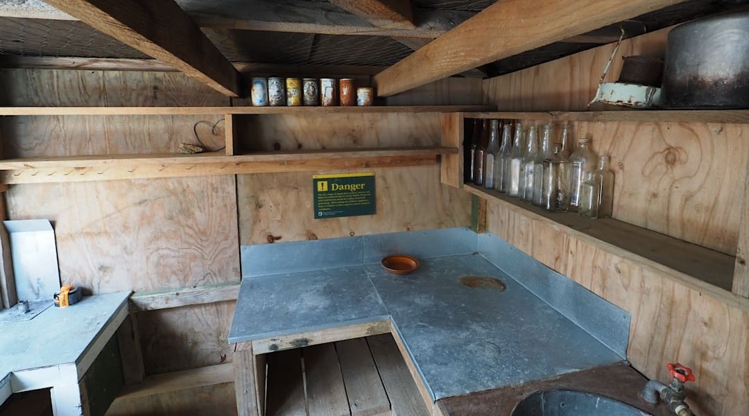 McIntosh Hut interior
