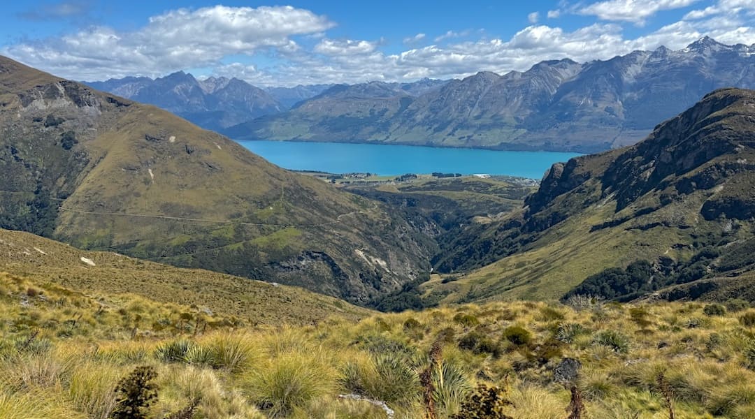 View to Lake Wakatipu from near McIntosh Hut