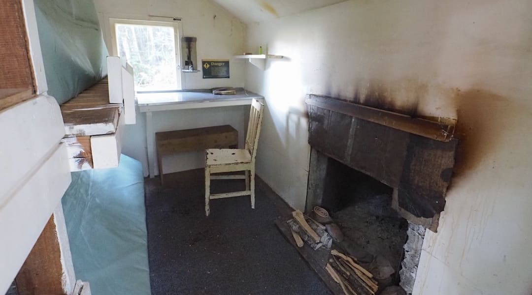 Lincoln Hut interior, Eyre Mountains/Taka Rā Haka Conservation Park 