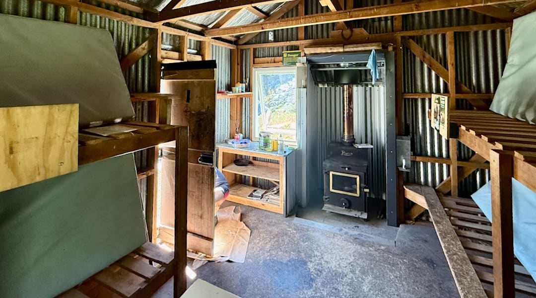 Cookies Hut interior | Hakatere Conservation Area