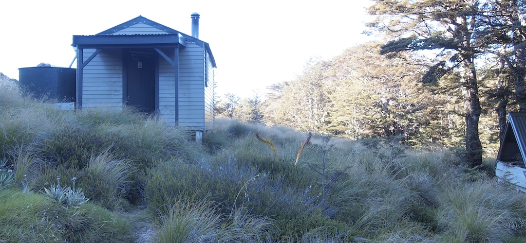 Slaty Hut, Alpine Route, Mt Richmond Forest Park