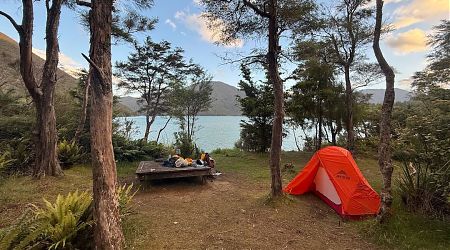 Not a bad campsite to have to yourself. | Nydia Track, Marlborough Sounds