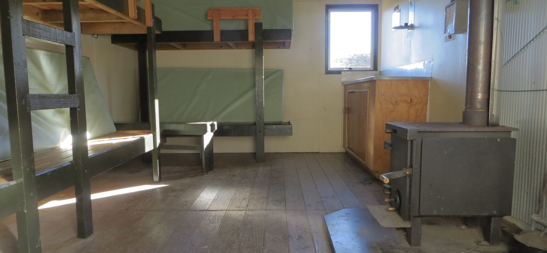 Slaty Hut, Alpine Route, Mt Richmond Forest Park