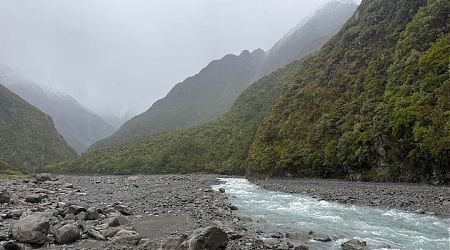 Doesn't look much, but the water was flowing furiously. | Carneys Creek