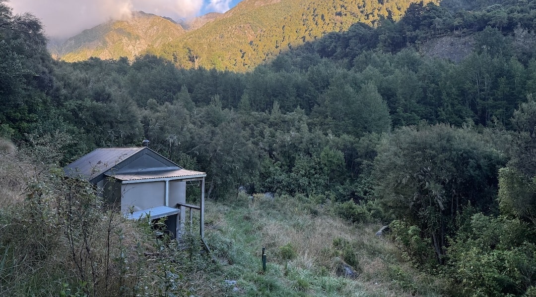 It's a short walk down to the river for water. | Hapuku Hut, Ka Whata Tu o Rakihouia Clarence