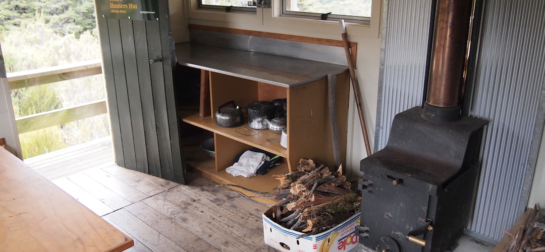 Hunters Hut, Alpine Route, Mt Richmond Forest Park