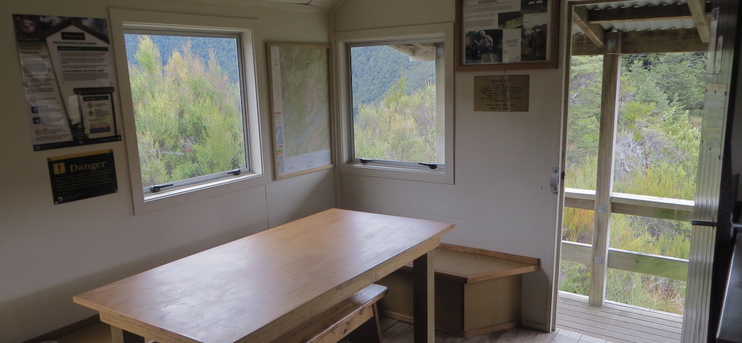 Hunters Hut, Alpine Route, Mt Richmond Forest Park
