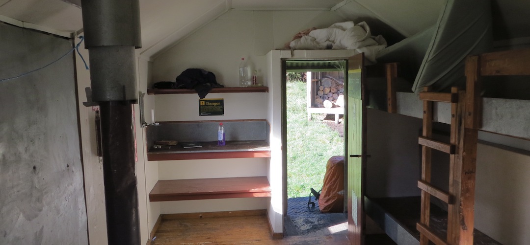 Hacket Hut, Mt Richmond Forest Park interior