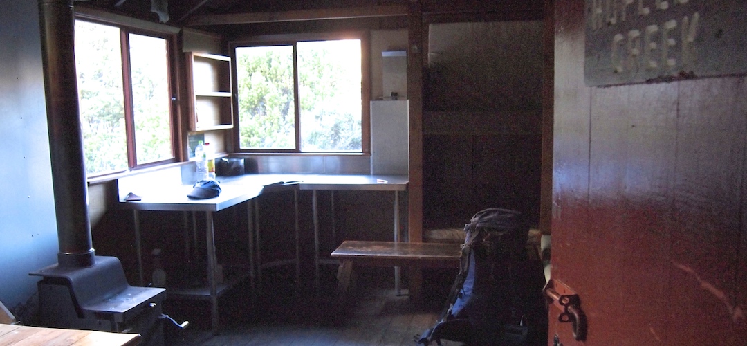 Hopeless Creek hut, Nelson Lakes National Park