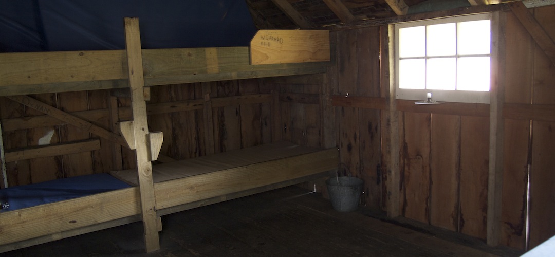 bunks at Downie Hut, Nelson Lakes National Park